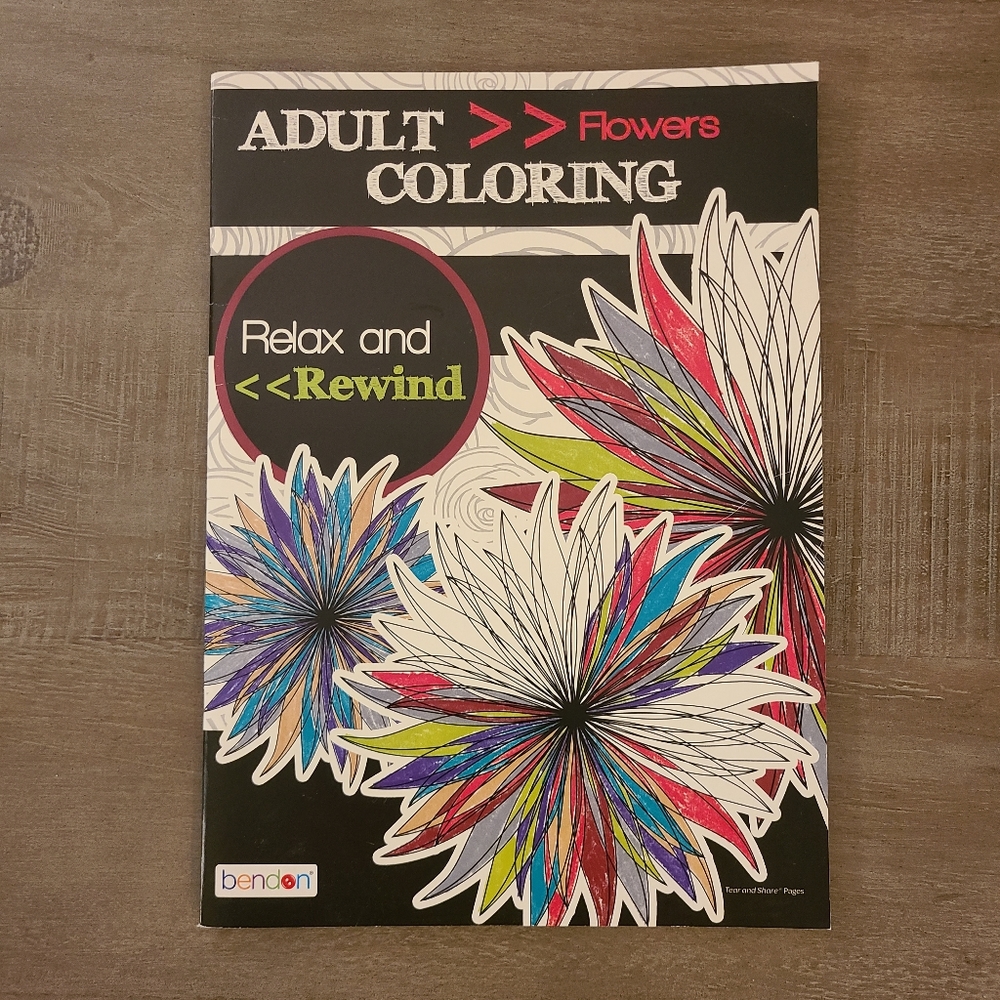 Adult Coloring Book